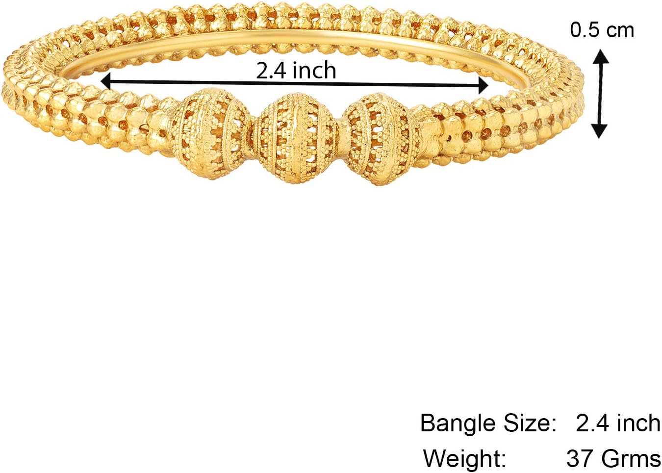 Aheli Traditional Jewellery Fancy Designer Casual Party in Brass Set Kada Bangles for Women