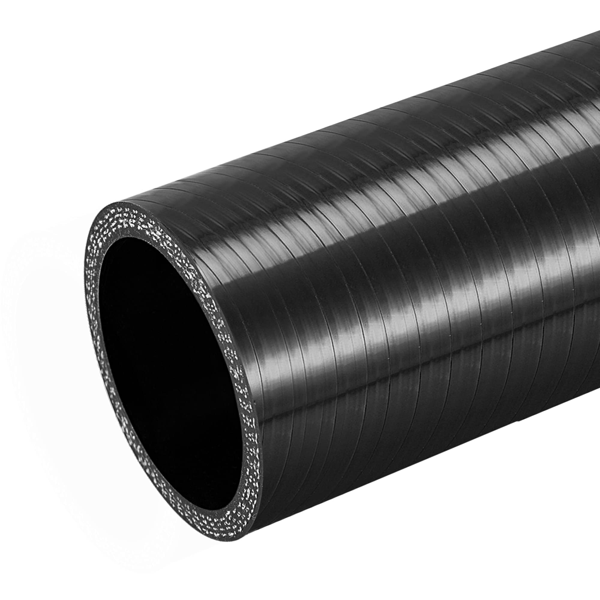 X AUTOHAUX Tubo In Silicone Per Turbo | Accoppiatore Dritto 48mm X 76mm | Blu | Alta Temperatura (-60°C A 260°C) | Per Auto