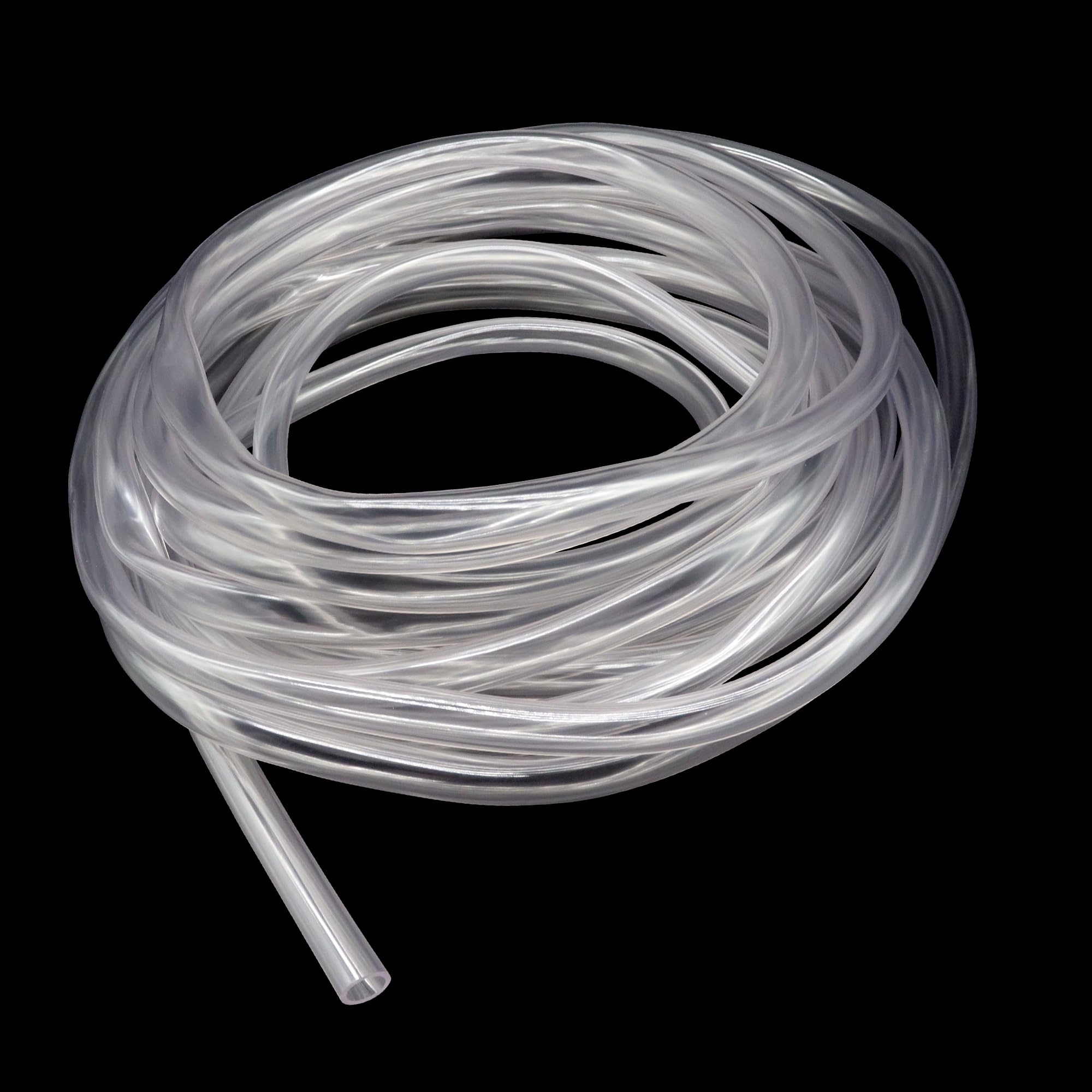 Lavmhab Clear Pvc Tubing 12Mm Id X 14Mm Od – 9M Flexible Vinyl Hose For Water, Air & Aquarium Use, Lightweight Plastic Pipe