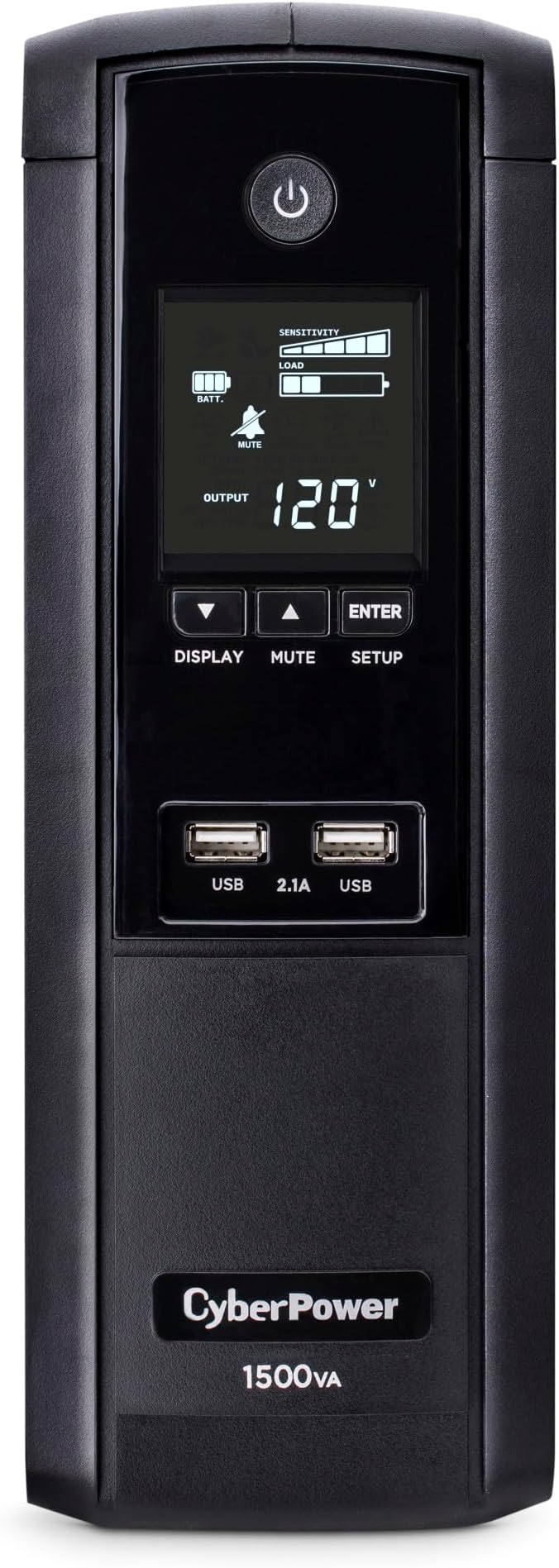 CyberPower BRG1500AVRLCD Intelligent LCD UPS System, DISCONTINUED