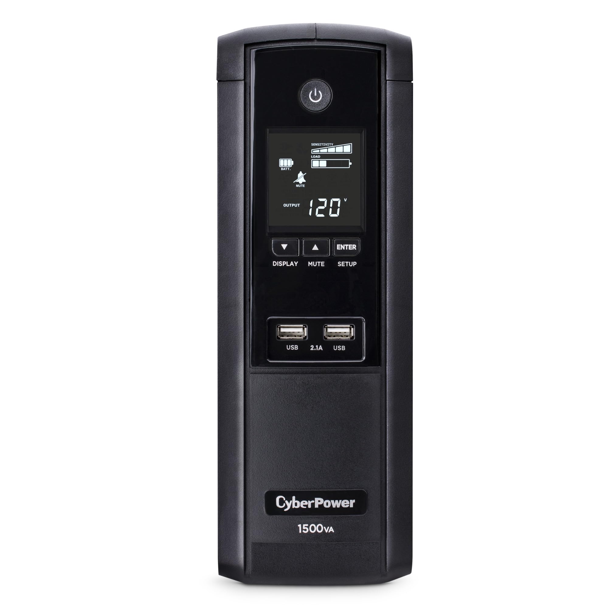 CyberPower BRG1500AVRLCD Intelligent LCD UPS System, DISCONTINUED
