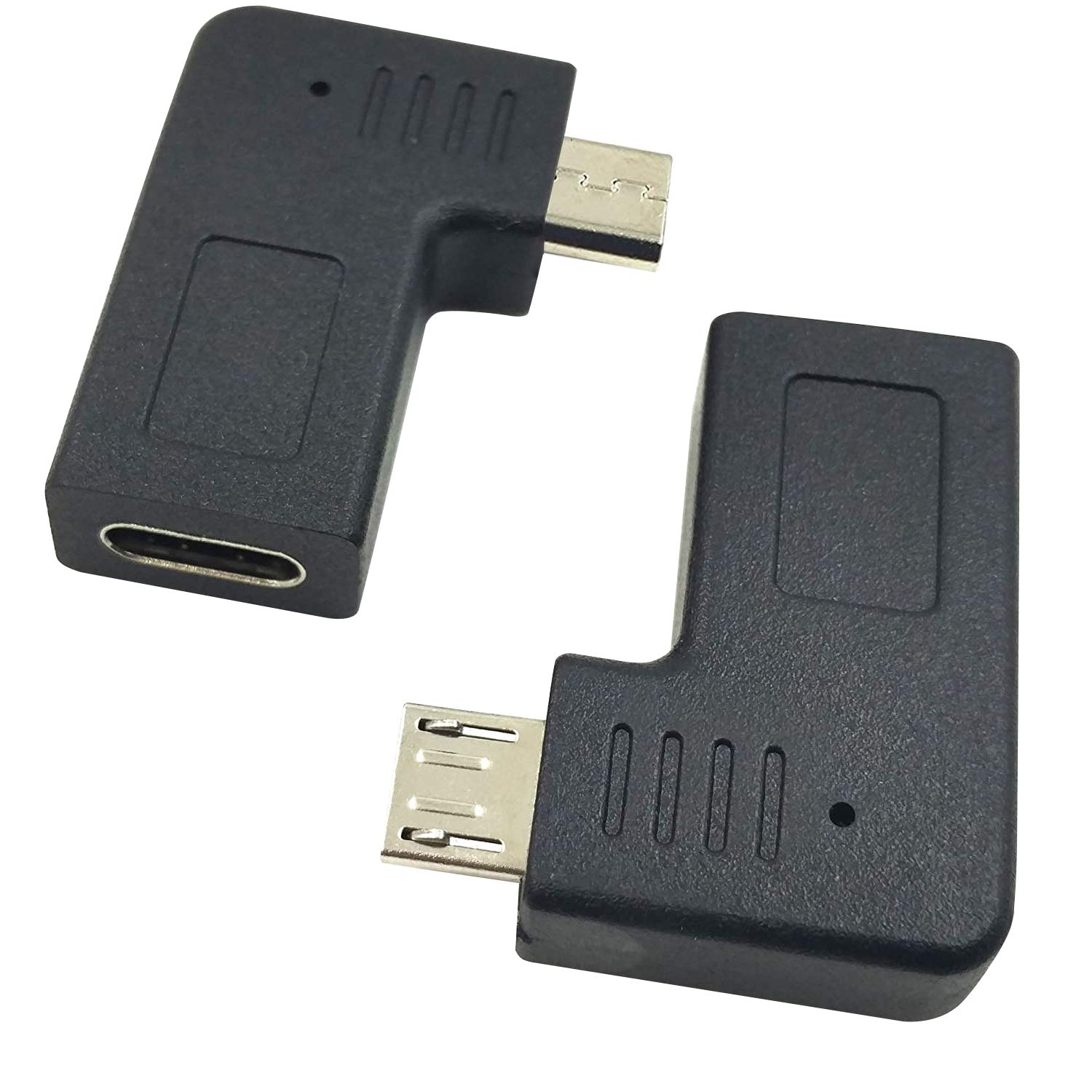 microUSB USBType-C 変換アダプター Amazon.co.jp: Duttek USB Type C to Micro USB 変換 アダプタ、 90度