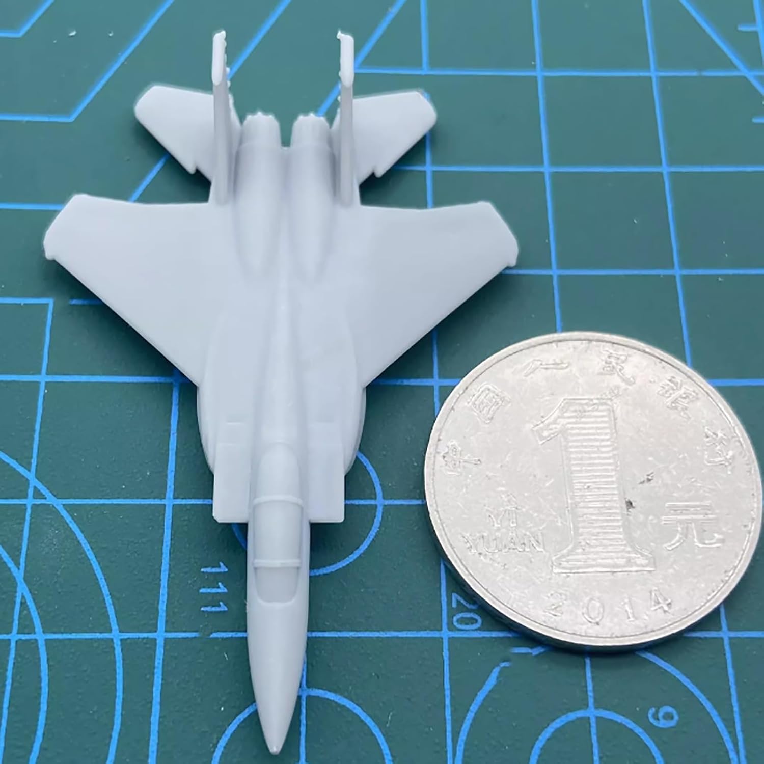 10PCS 3D Military Model 1/2000 1/700 1/400 1/350 Scale F-15E Strike Eagle Battleplane Resin Model Simulation DIY Handmade Model(1/400 (49mm))