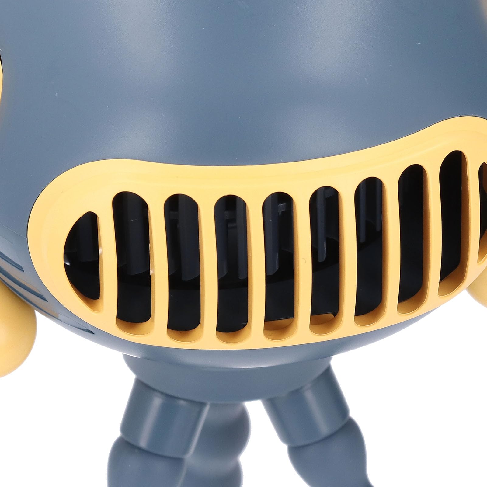 Ventilatore con Clip per Passeggino, Ventilatore per Treppiede Portatile Ricaricabile Tramite USB Senza Lama con Testa Oscillante Automatica, per Passeggino (Blu)