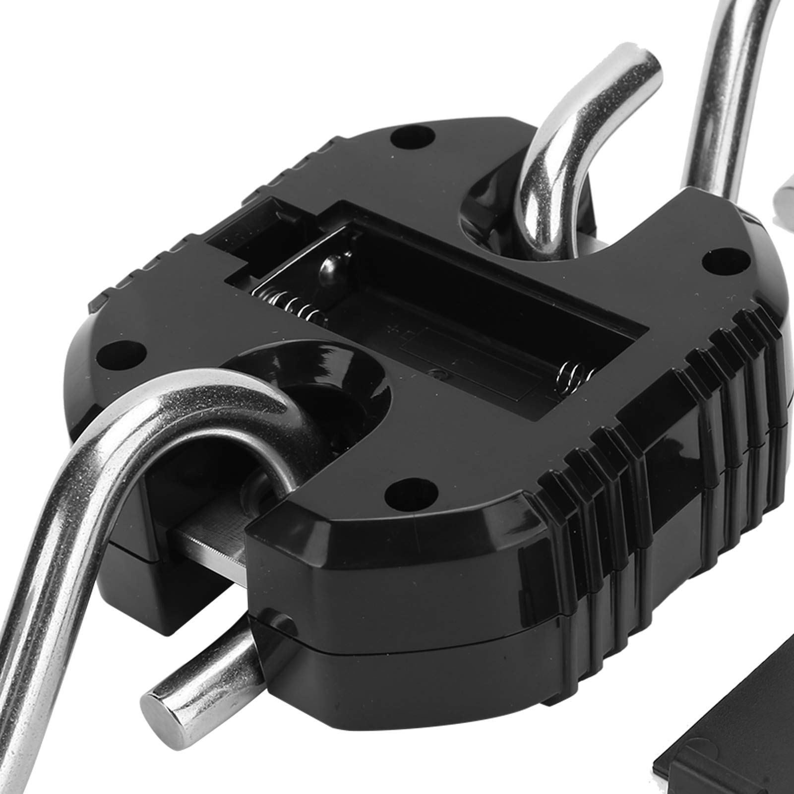 Báscula de grúa digital de 150 kg, peso de gancho colgante electrónico LCD, báscula industrial resistente para equipaje, pesca, acero inoxidable, ABS, negro, 230 mm