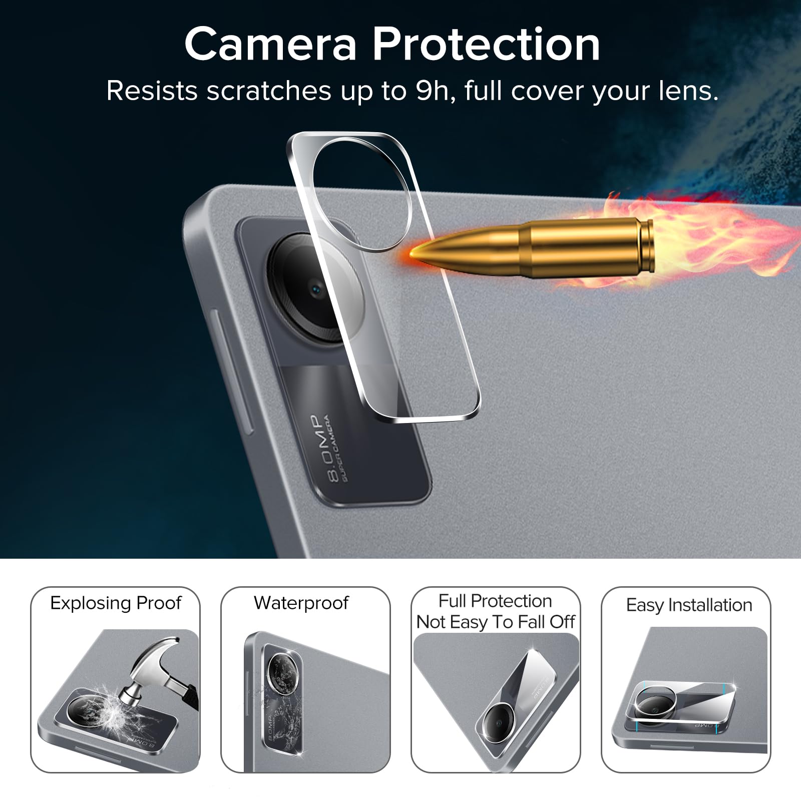 NEW'C 2 Stuks, Screenprotector voor Xiaomi Redmi Pad SE 11