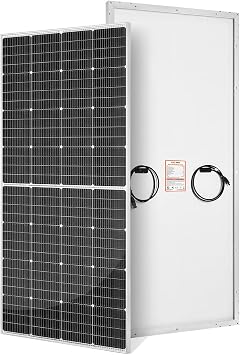RICH SOLAR 250W 24V 16BB Cell Monocrystalline Solar Panel N-Type Cells High Efficiency Solar Module for RV Trailer Camper Marine Off-Grid