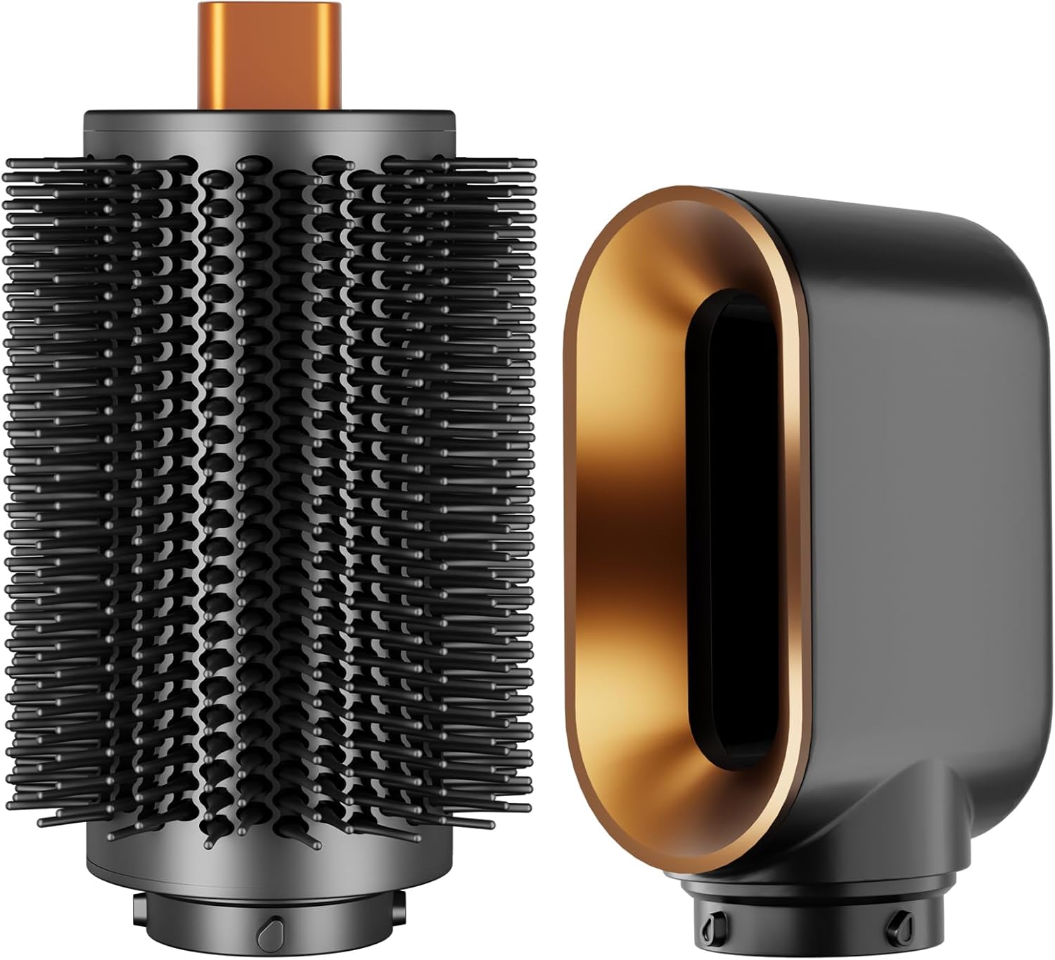 Upgraded Large Round Volumizing Brush Attachment and Pre-Styling Dryer Attachment Nozzle Replacement for Dyson Airwrap HS01 HS05 HS08 Accessories
