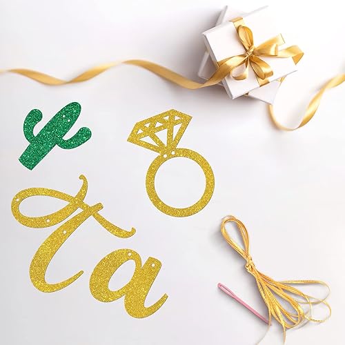 Miniatura 3 de Dalaber Cartel de amor de Taco Bout, temática de fiesta mexicana, boda, compromiso, despedida de soltera, decoración de fiesta de despedida de