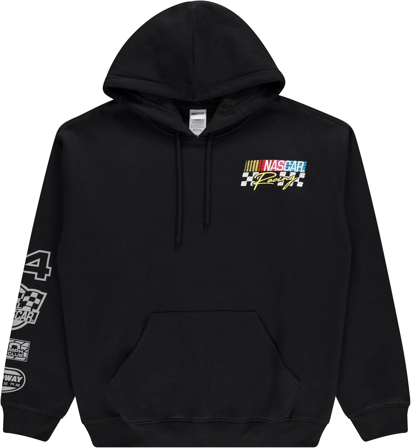 NASCAR Men's Hoodie with Sleeve Print - Official Racing Merchandise and Motorsport Fan Gear - Dayton 500 Hoodie