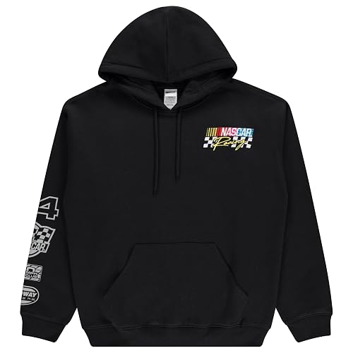Men's Hoodie with Sleeve Print - Official Racing Merchandise and