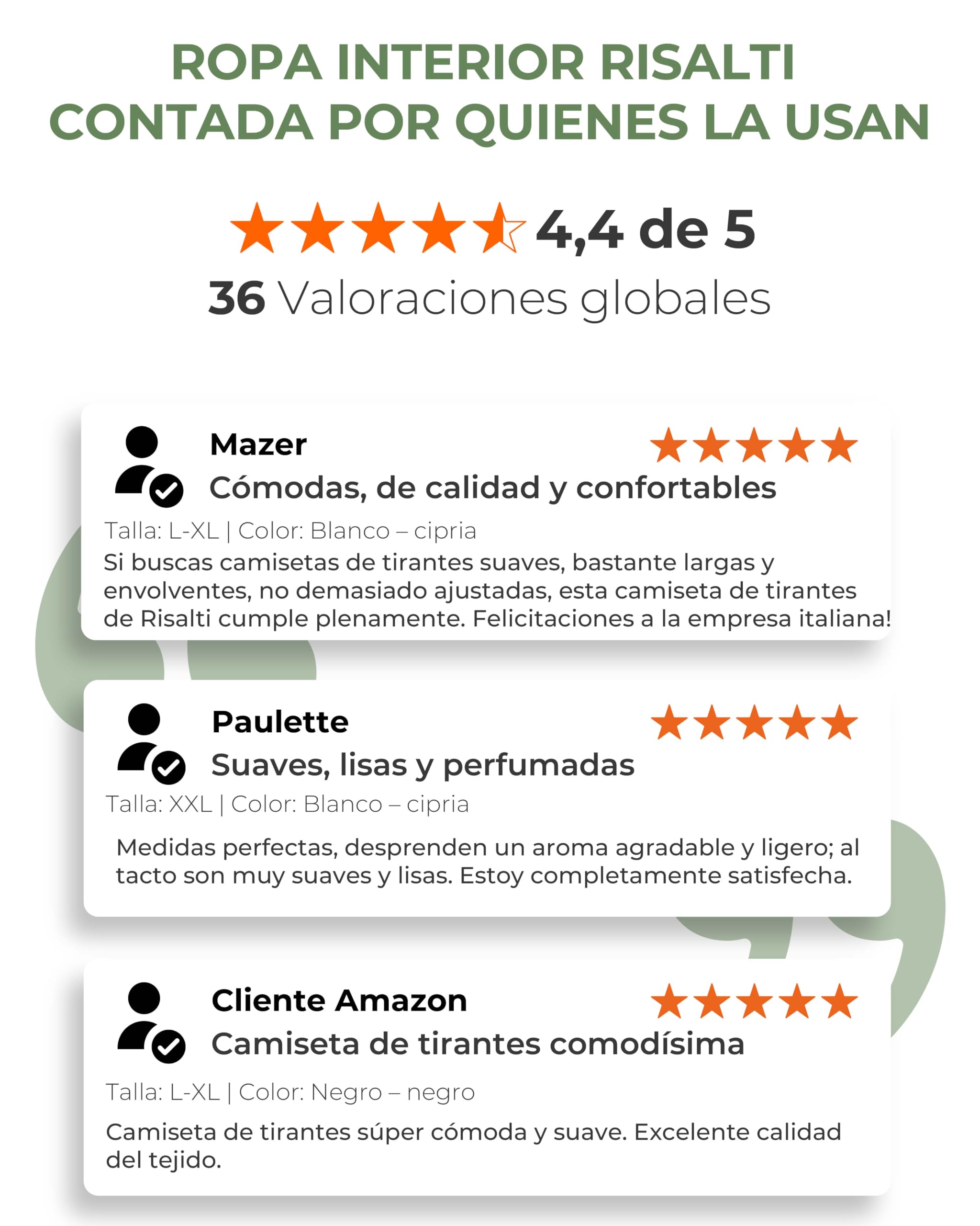 Risalti Camiseta Tirantes Mujer Bambu Hombros Estrechos 2pz - Camisetas Tirantes Mujer, Camiseta Mujer Transpirable, Chaleco Mujer, Camiseta Interior Mujer, Ropa Mujer Sin Costuras - Made in Italy