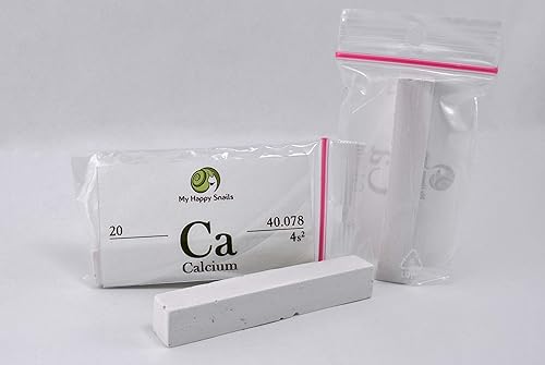 Miniatura 3 de Calcio orgánico para caracoles de mascotas (3 varillas), para todo tipo de caracoles de tierra caracol de jardín, caracol africano gigante, helice