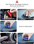 DIMONCOAT 2026 Upgraded for Car Mount Vacuum Magnetic Phone Holder Car | 360° Adjustable Suction Cup Phone Stand [109+LBS Suction & 2800gf Magnetic] for Car Accessories 17 Pro Max