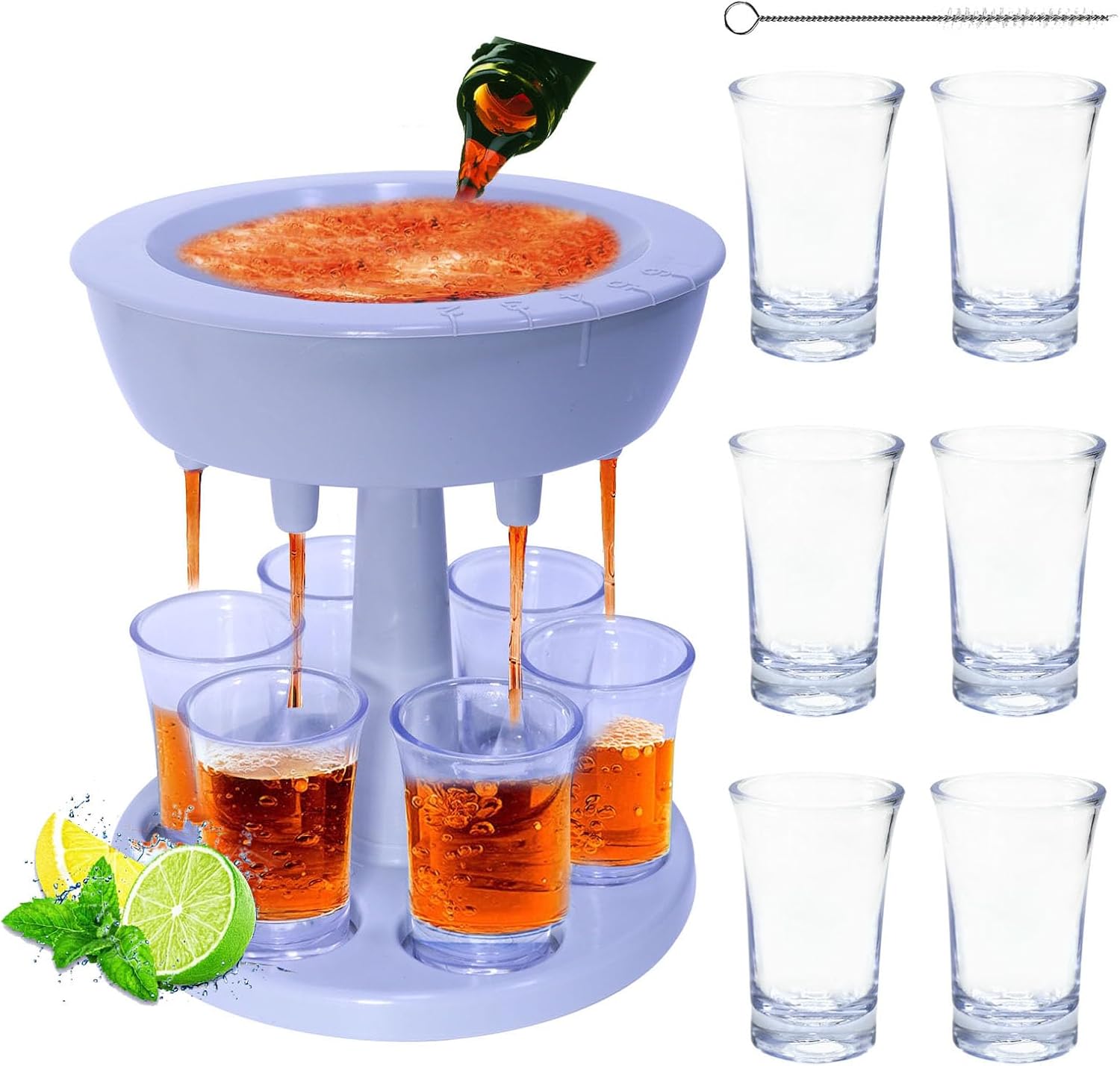 DHDH Sunny Shot Glasses Dispenser Holder, Adjustable