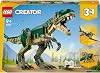 LEGO Creator 3’ü 1 Arada T. rex 31151 – 9 Yaş ve Üzeri Dinozor Tutkunları için Triceratops ve Pterodactyl Modelleriyle Yaratıcı Oyuncak Yapım Seti, Çocuklar için Hediye Fikri (626 Parça)