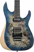 ギター Schecter Reaper-6 - Satin Sky Burst Schecter Reaper-6 FR Satin Sky Burst (SSKYB) Electric Guitar