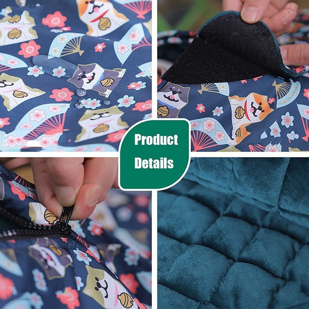 Manta Cálida para Silla De Ruedas para Adultos, Cubierta Acogedora para Silla de Ruedas, Manta para Silla de Ruedas, Plegable, Impermeable, Funda para Silla de Ruedas