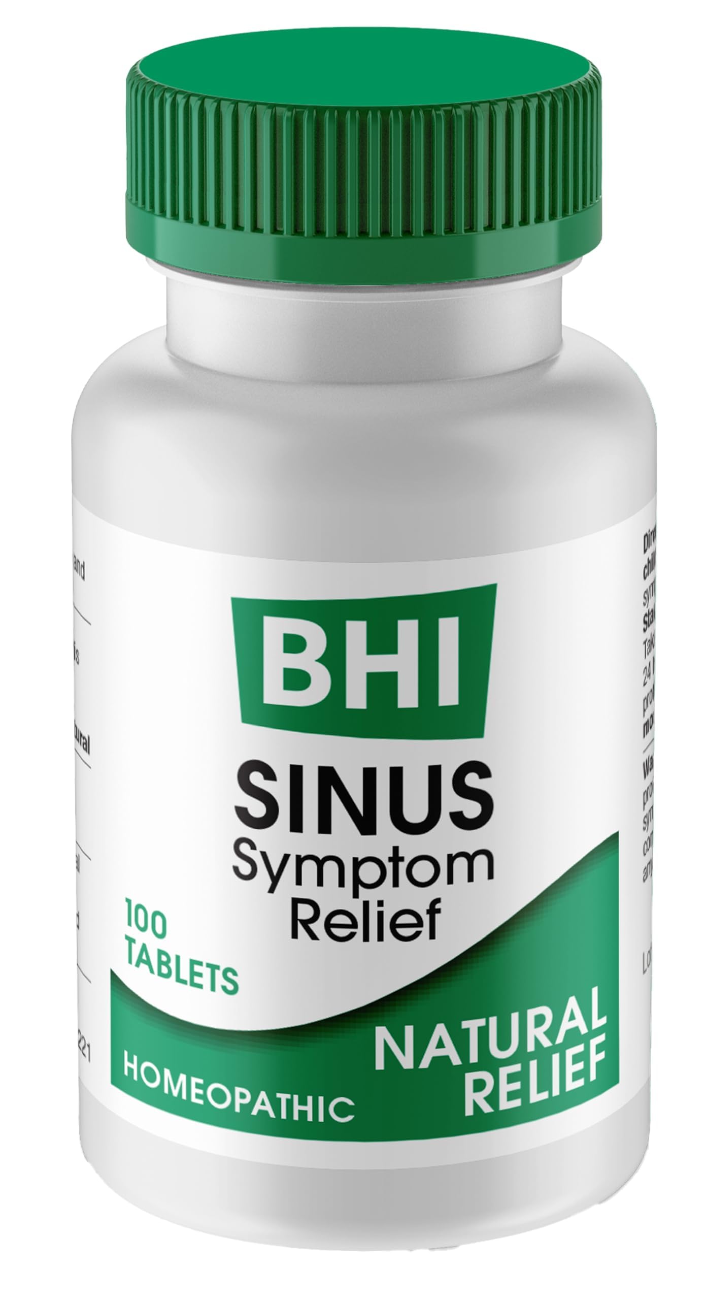 MediNaturaBHI Sinus Relief Tablets, 100 Ct