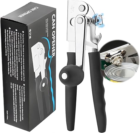 Manual Can Opener Heavy Duty Stainless Steel Commercial Can Opener