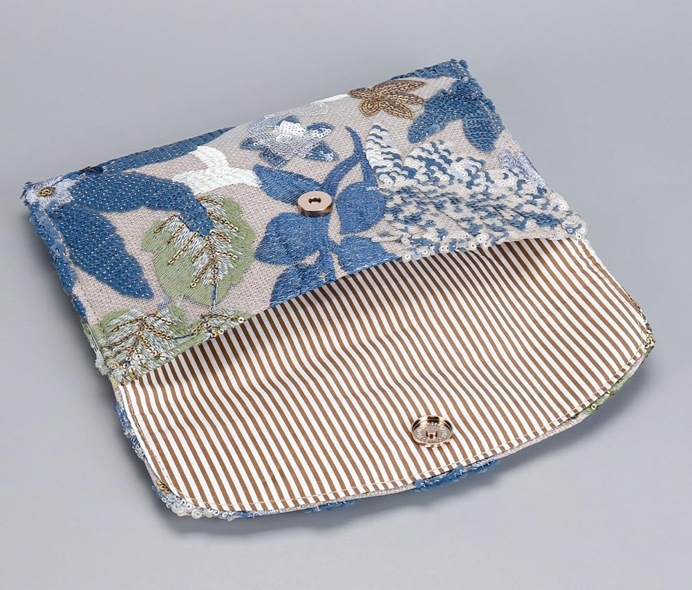 Floral Embroidery Sequin Evening Clutch Bags Women Evening Clutch Bag Cute Evening Handbag for Prom Party Wedding 2025 - Image 4