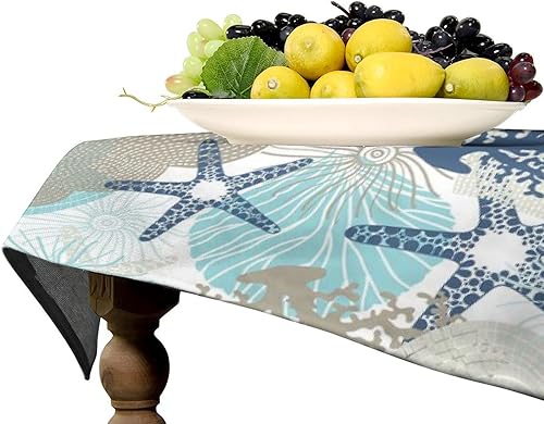 Miniatura 1165 de Mantel floral hippie, diseño retro de los años 70, naranja, rosa, azul, floral, bohemio, estampado estético de margaritas, para fiesta, picnic