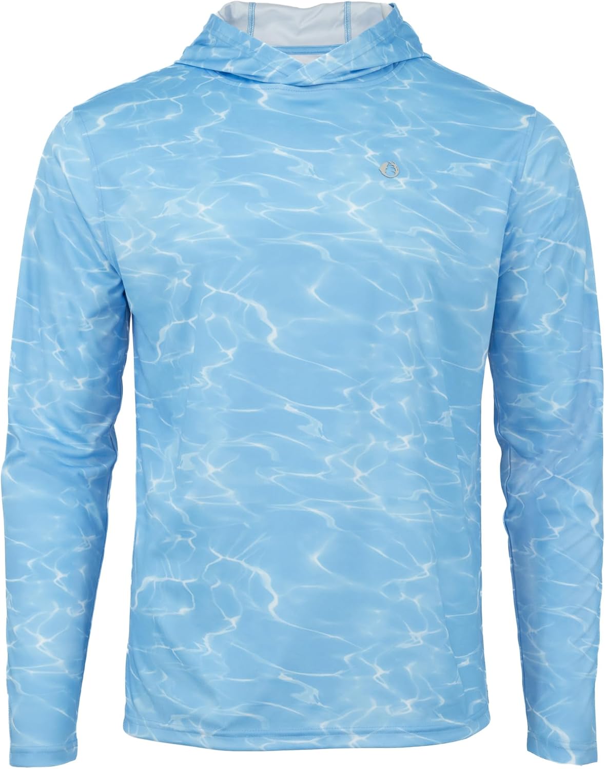 The American Outdoorsman Mens Long Sleeve Hoodie, UPF 50 Sun Protection Pullover Shirt