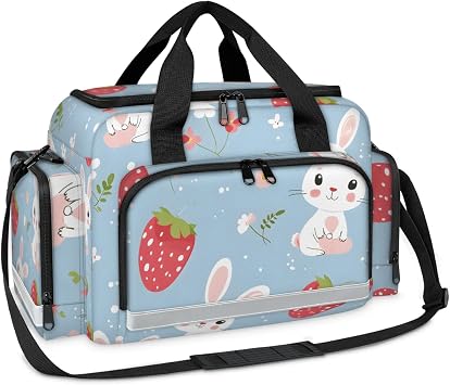 First Aid Bags Empty, Hopping Rabbit Emergency Bag First Aid Kit Multiple Compartment Kit Carrier On Call Trauma Bag For Paramedics Emergency Medical Supplies Kit