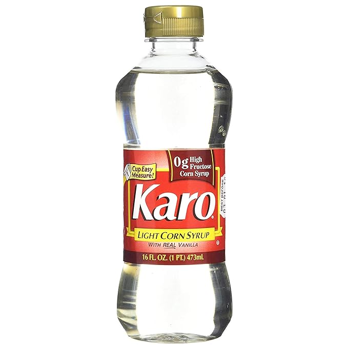KARO Light Corn Syrup with Vanilla, 16 FZ Corn Oils
