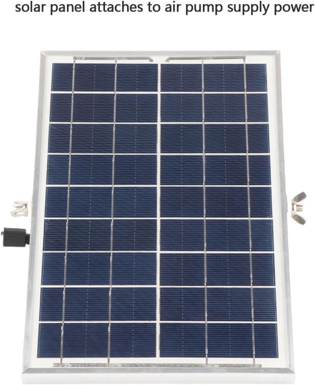 Zerodis Solar Powered Oxygenator Air Pumps Fish Tank Water Oxygen Pump Aquarium Air Pump Pool Pond Oxygen Aerator for Outdoor Fishing Hydroponics Water Oxygenation Solar Powered