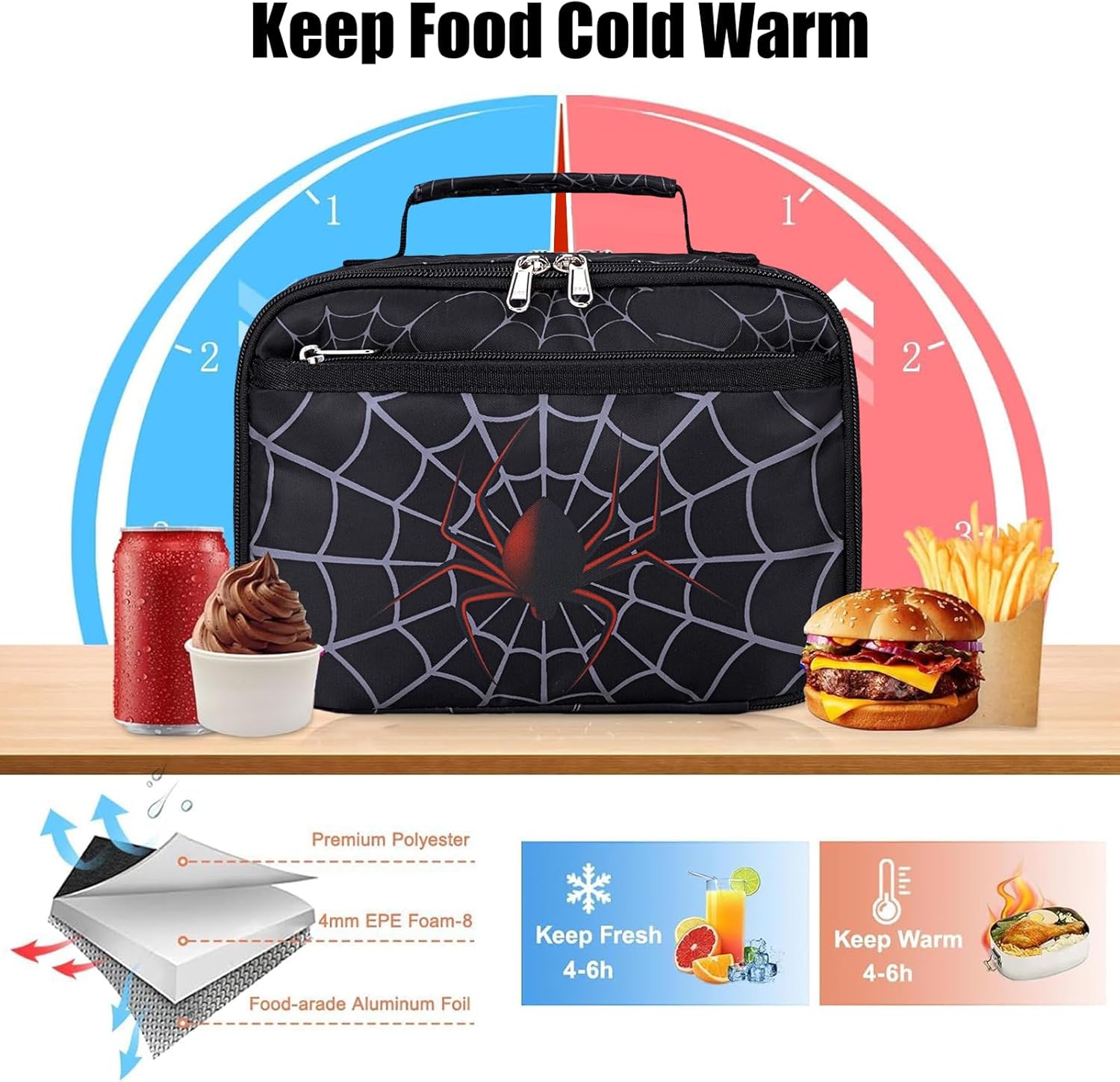 JIANYA School Backpack for Boys and Girls Elementary Children's School Bag Kids Backpack with Lunch Box - Image 7