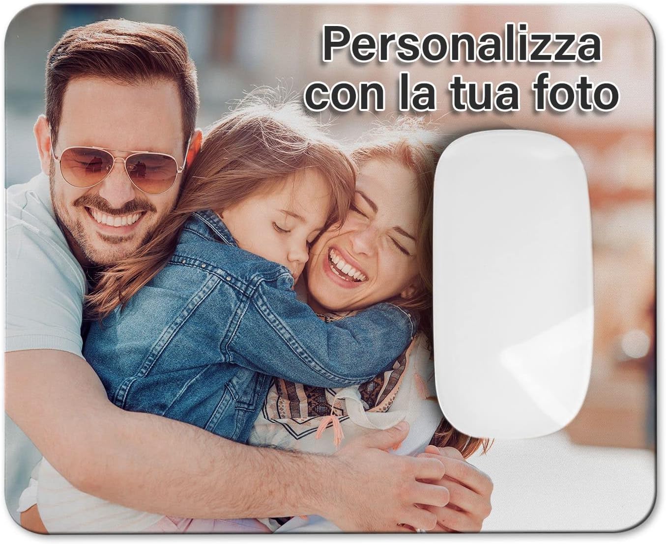 PHOTOCITY Tappetino mouse personalizzabile mousepad rettangolare