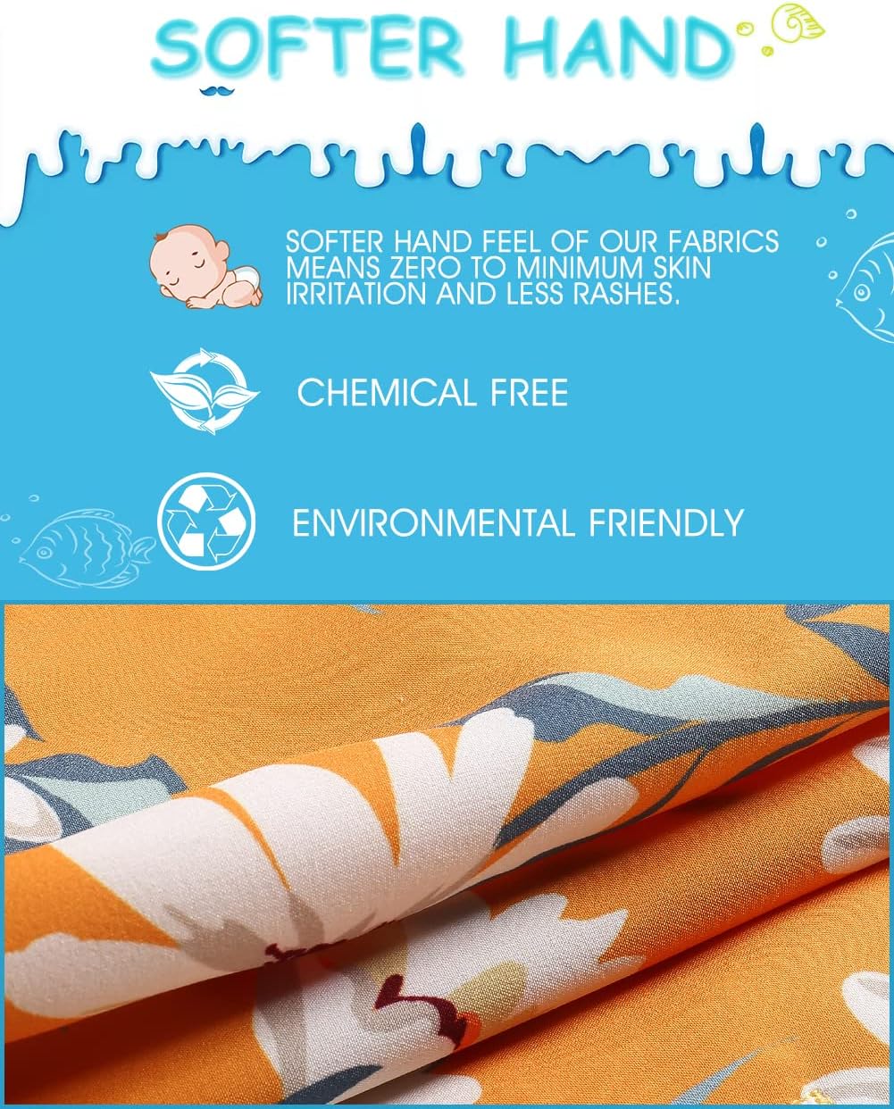 maamgic Boys Swim Trunks Stretch Quick Dry Swim Shorts Kids Bathing Suits Toddler Boy Swimsuit Swimwear - Image 5