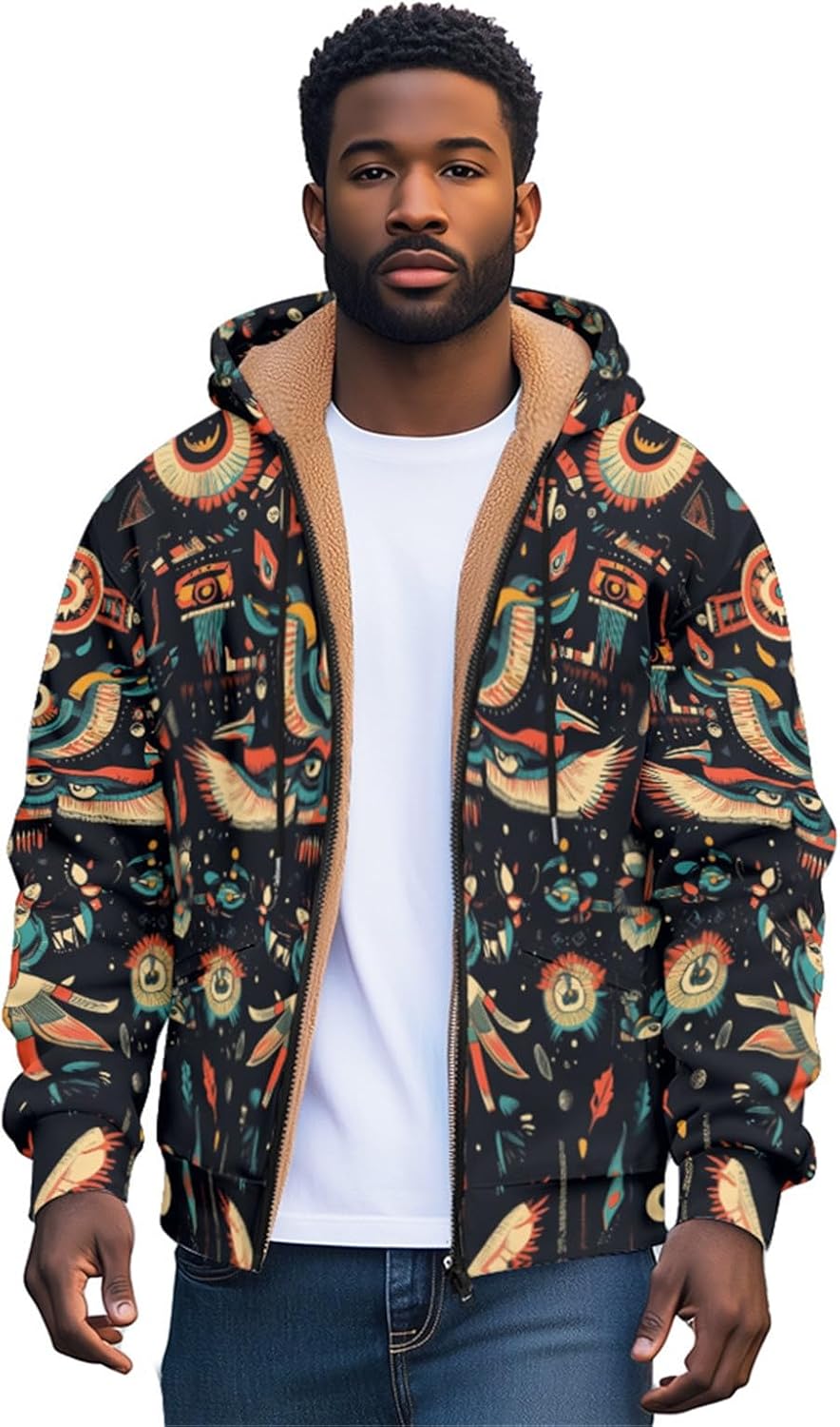 Generisch Veste D'hiver Pour Homme - Coupe Ajustée - Avec