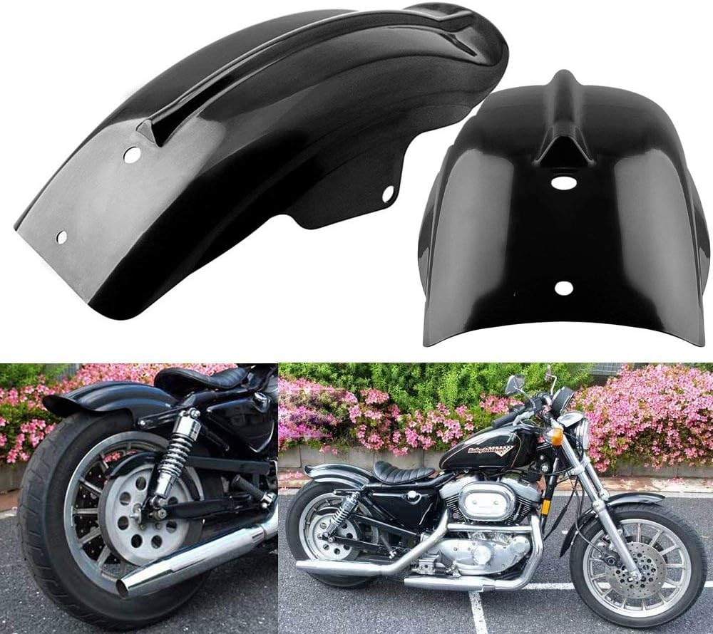Custom Black Rear Fender Mudguard For Motorcycle Cruiser Chopper Bobber Café Racer for Honda Shadow for Yamaha V Star