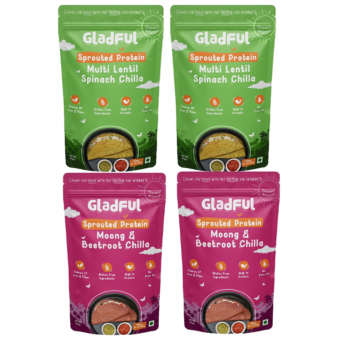 Pack of 4 (200 g each) · Beetroot Spinach