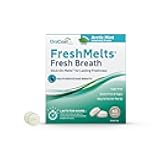 FreshMelts Fresh Breath Stick-on Melts for Lasting Freshness, 40 Count Breath Freshener for Bad Breath, Non-Acidic & Sugar-Free, Arctic Mint
