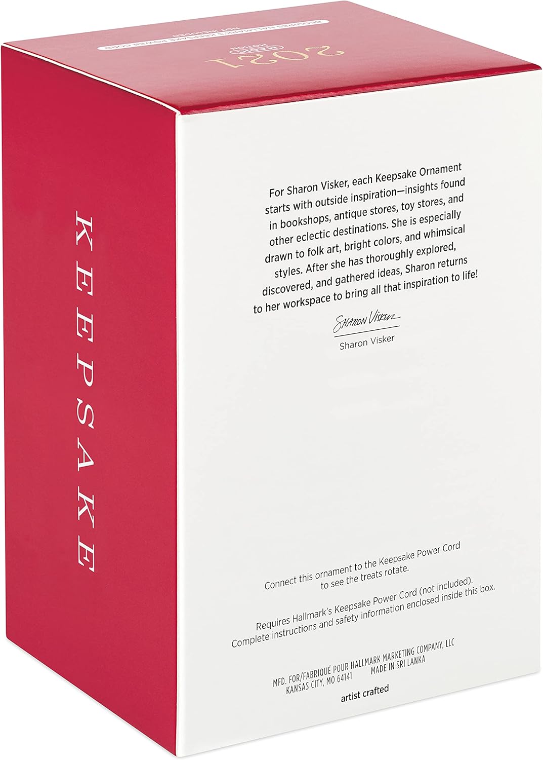 Hallmark Keepsake Christmas Ornament 2021, Seasonal Smorgasbord Season's Treatings Ornament with Motion - Image 4