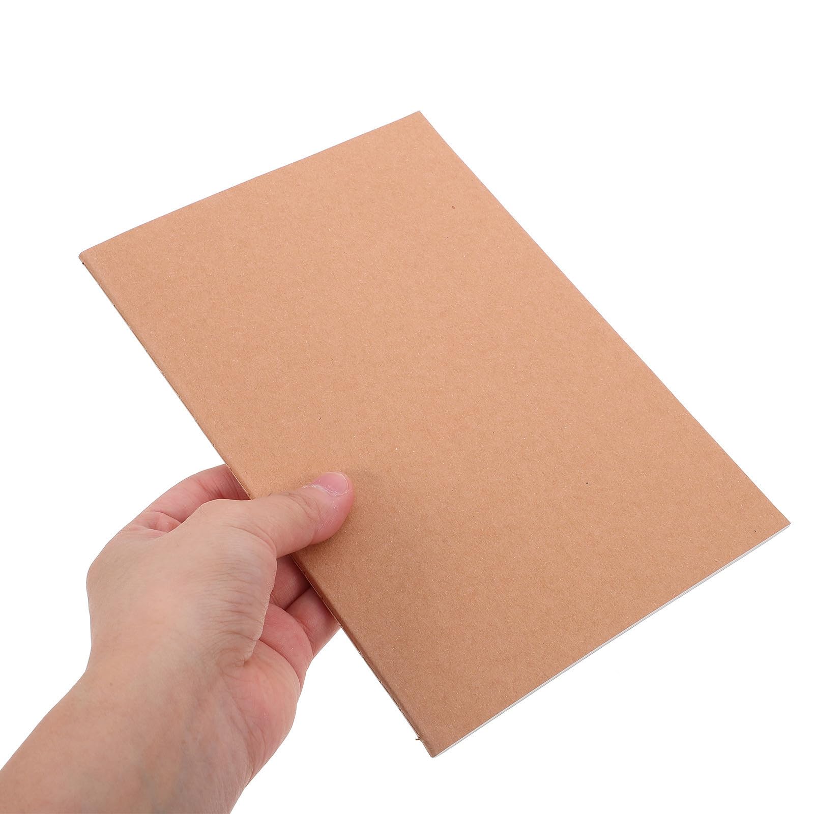 SHERCHPRY 20 Unidades Cuaderno de Papel Kraft Versátil para Dibujo y Escritura 20 Hojas en Blanco sin Líneas Adecuado para Estudiantes y Entusiastas del Journaling en Oficina o Viaje
