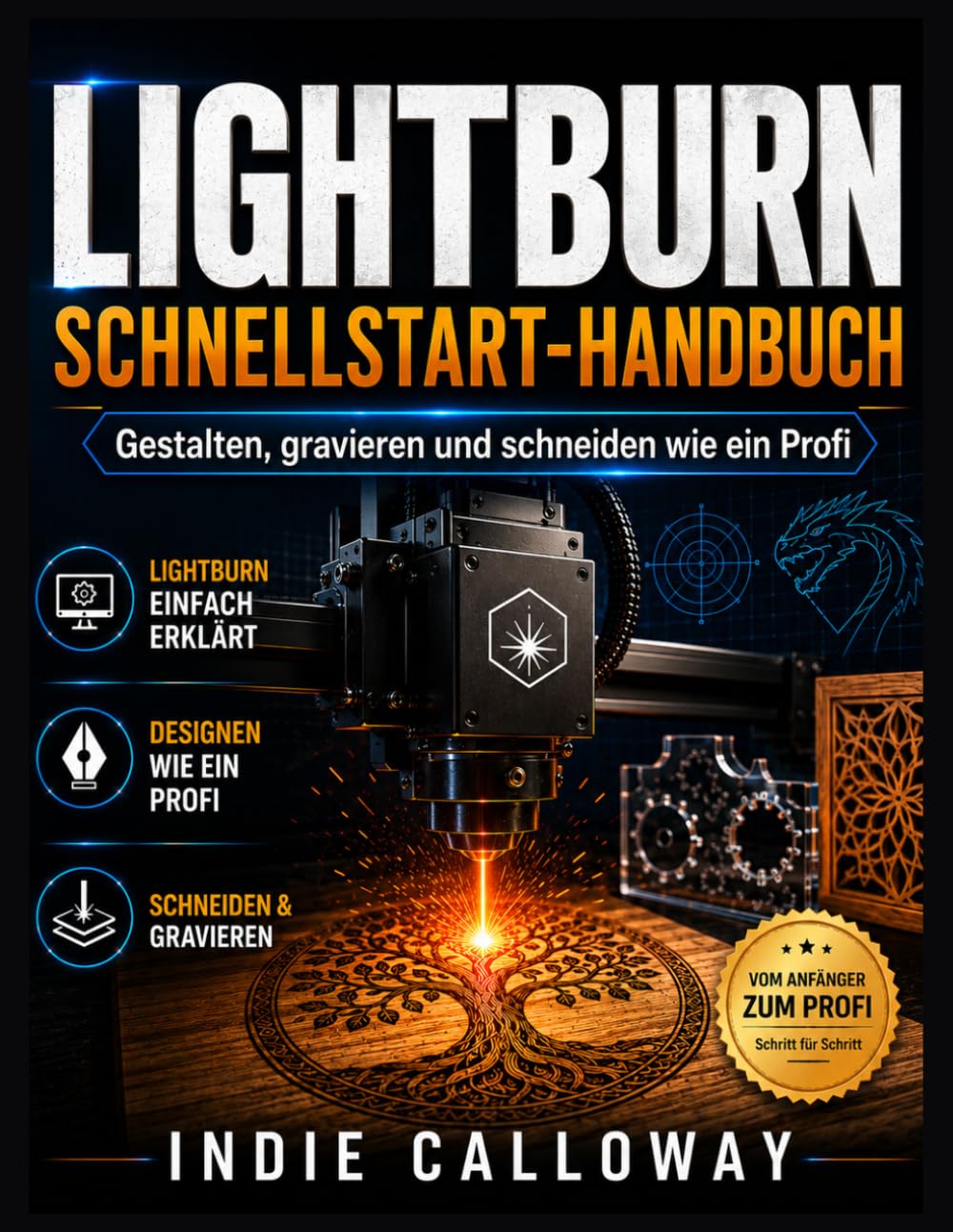Der LightBurn-Schnellstart-Benutzerhandbuch: Gestalten, gravieren und schneiden wie ein Profi