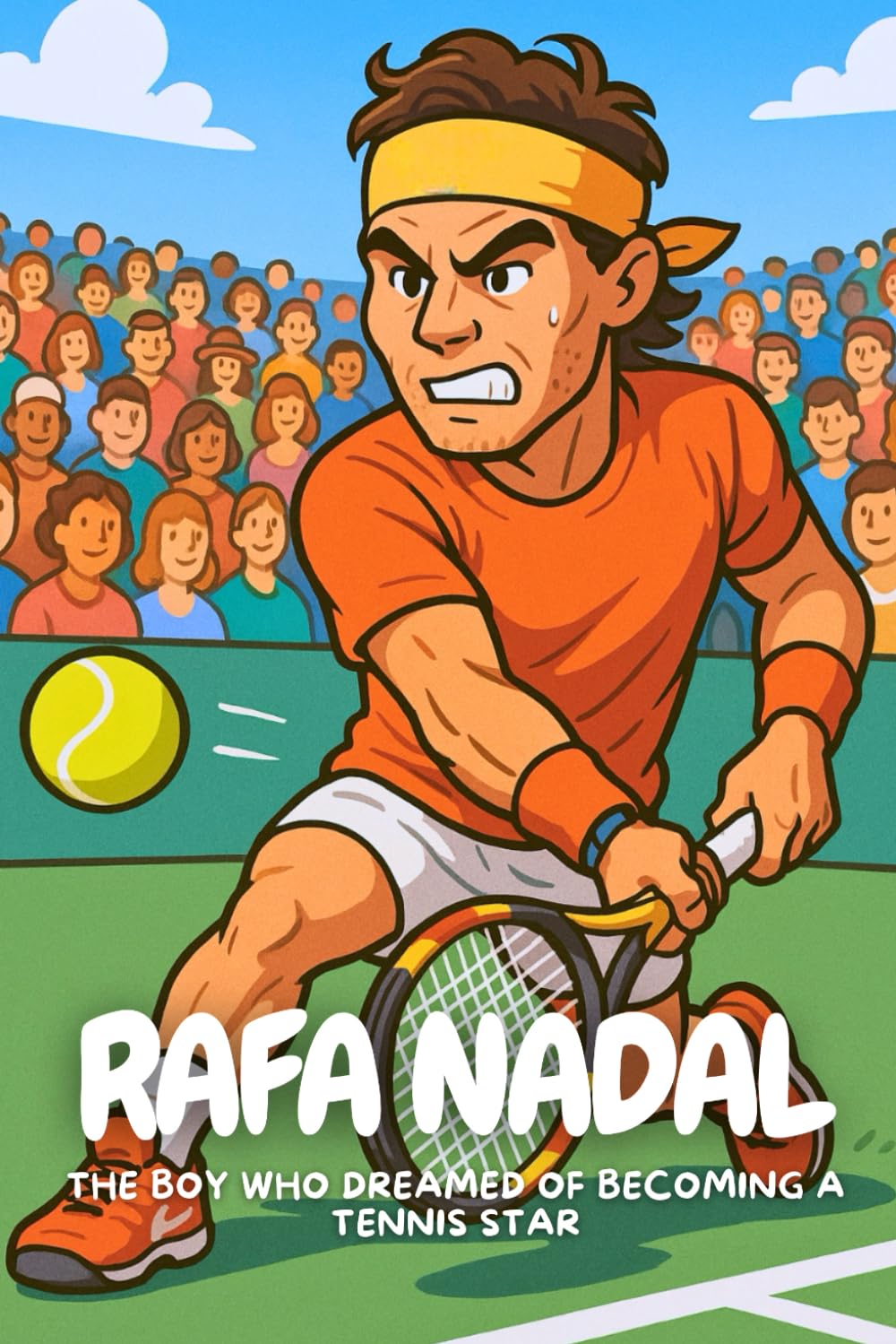Rafa Nadal: A true story of hard work, family, and following your dreams.