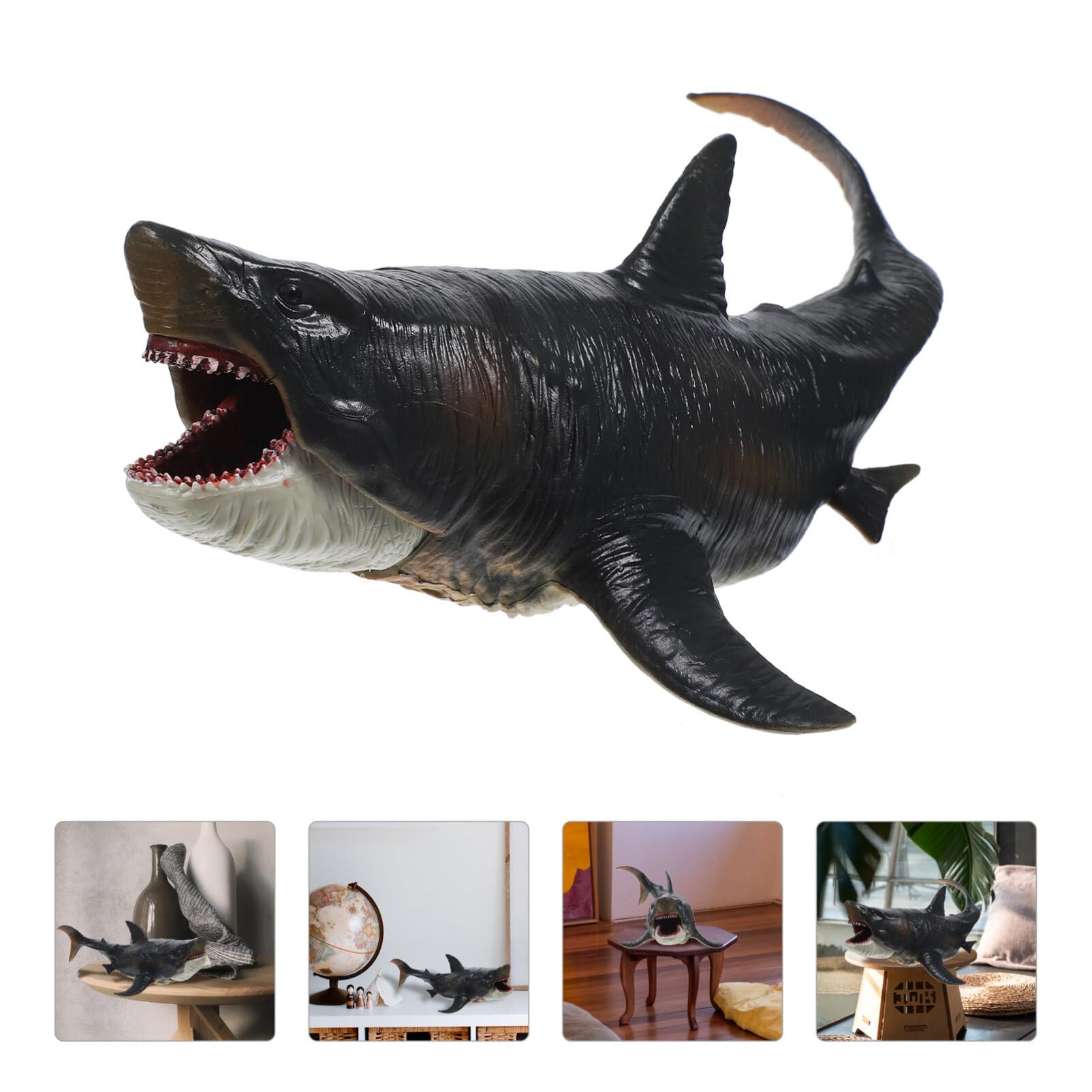 サメの置物 Amazon.co.jp: HOMSFOU サメ おもちゃ リアル サメ 置物