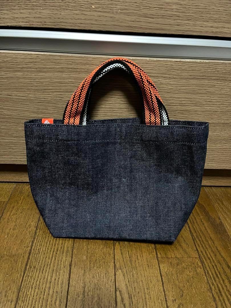 相撲協会 トートバッグ familiar 相撲 デニムバッグ 初コラボアイテム