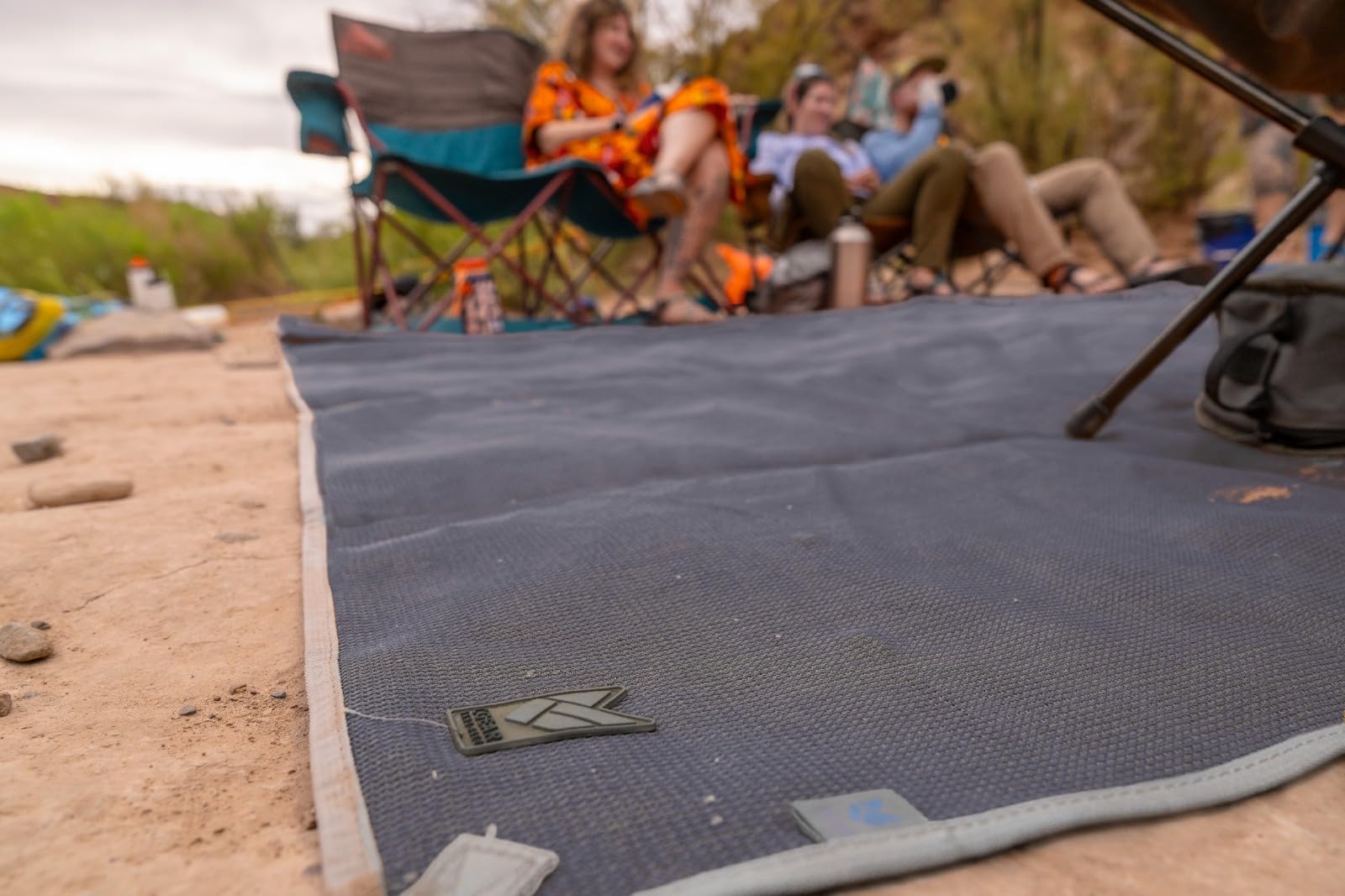 Original Sand-Free Outdoor Camping Mat Beach Picnic & Camping Ground Mat with Carry Pouch product thumbnail 3