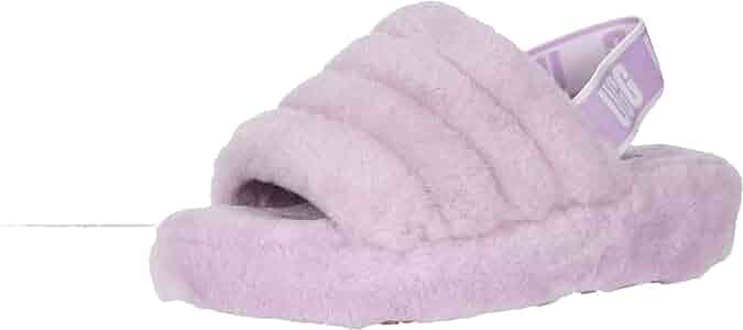 Amazon | UGG レディース Fluff Yeah スライドスリッパ US サイズ: 6