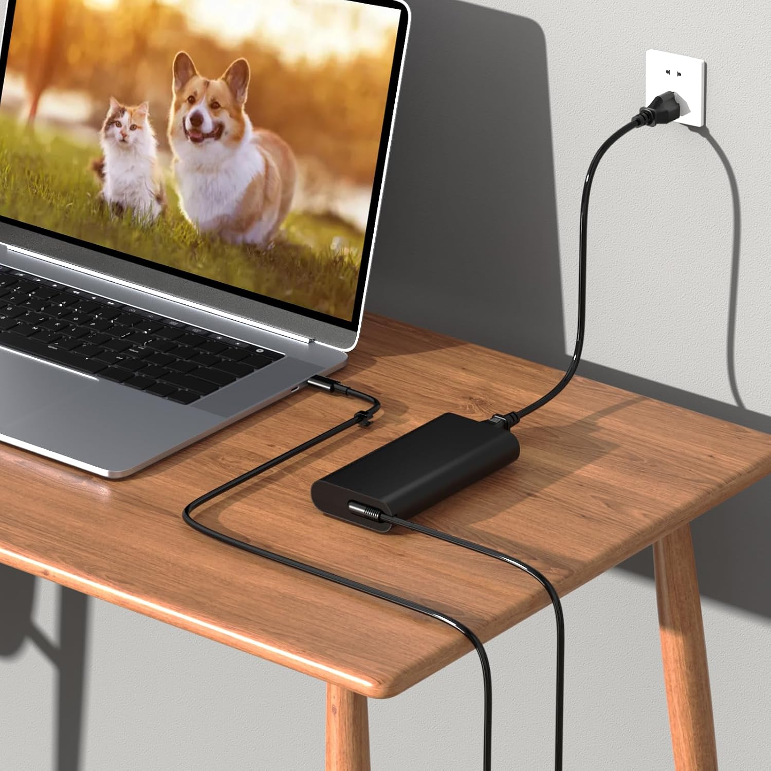 165W GaN USB-C Charger, Compatible with Dell Precision 5690/5680, Replacement for DA165PM210, Fast Charging Adapter