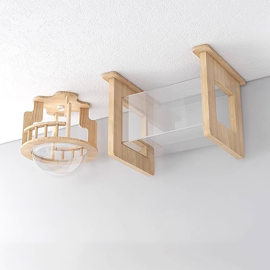 &ねこ大好きさん専用纏め 薔薇のカット&ステンシルピンクの木製2段