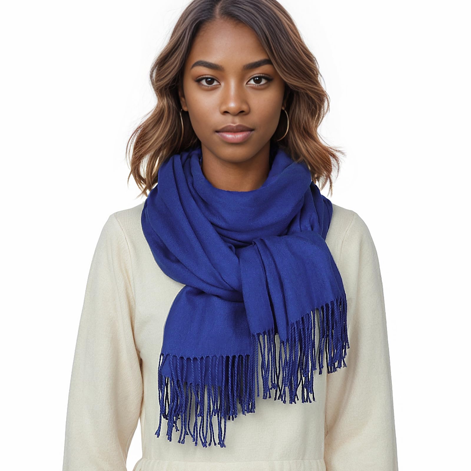 PIOMEYA Sciarpa Stola Donna Invernale Scialle Sciarpe Elegante Cerimonia Foulard Pashmina