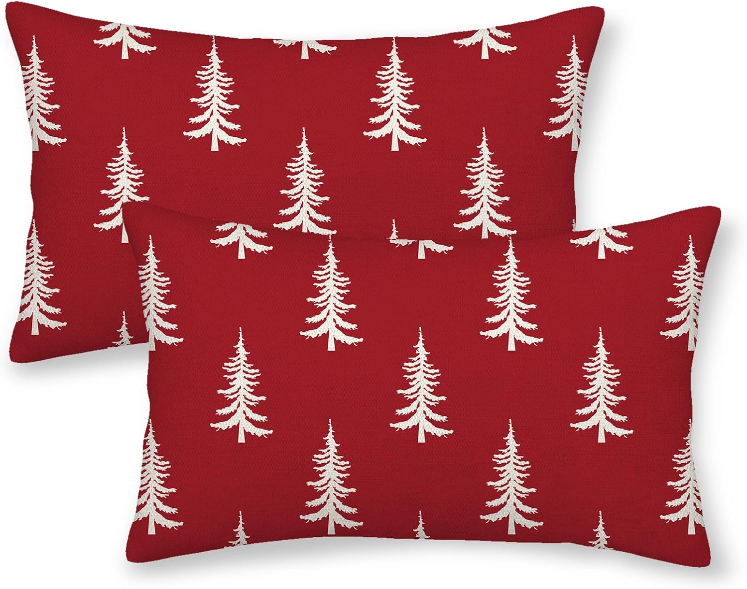 GIOPAMGO Christmas Pillow Covers 12x20 Set of 2, Christmas