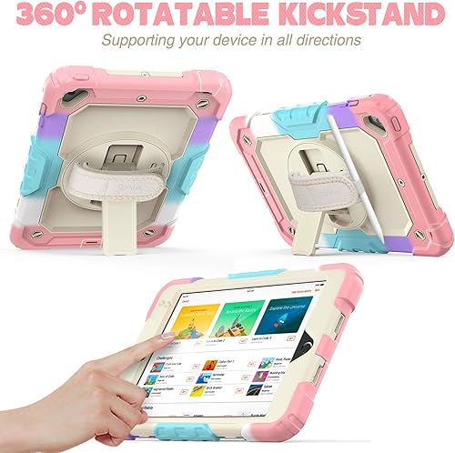 Miniatura 27 de SEYMAC stock Funda para iPad (A16) de 11ª/10ª generación de 11/10.9 pulgadas 2025/2022, funda de protección contra caídas de cuerpo completo